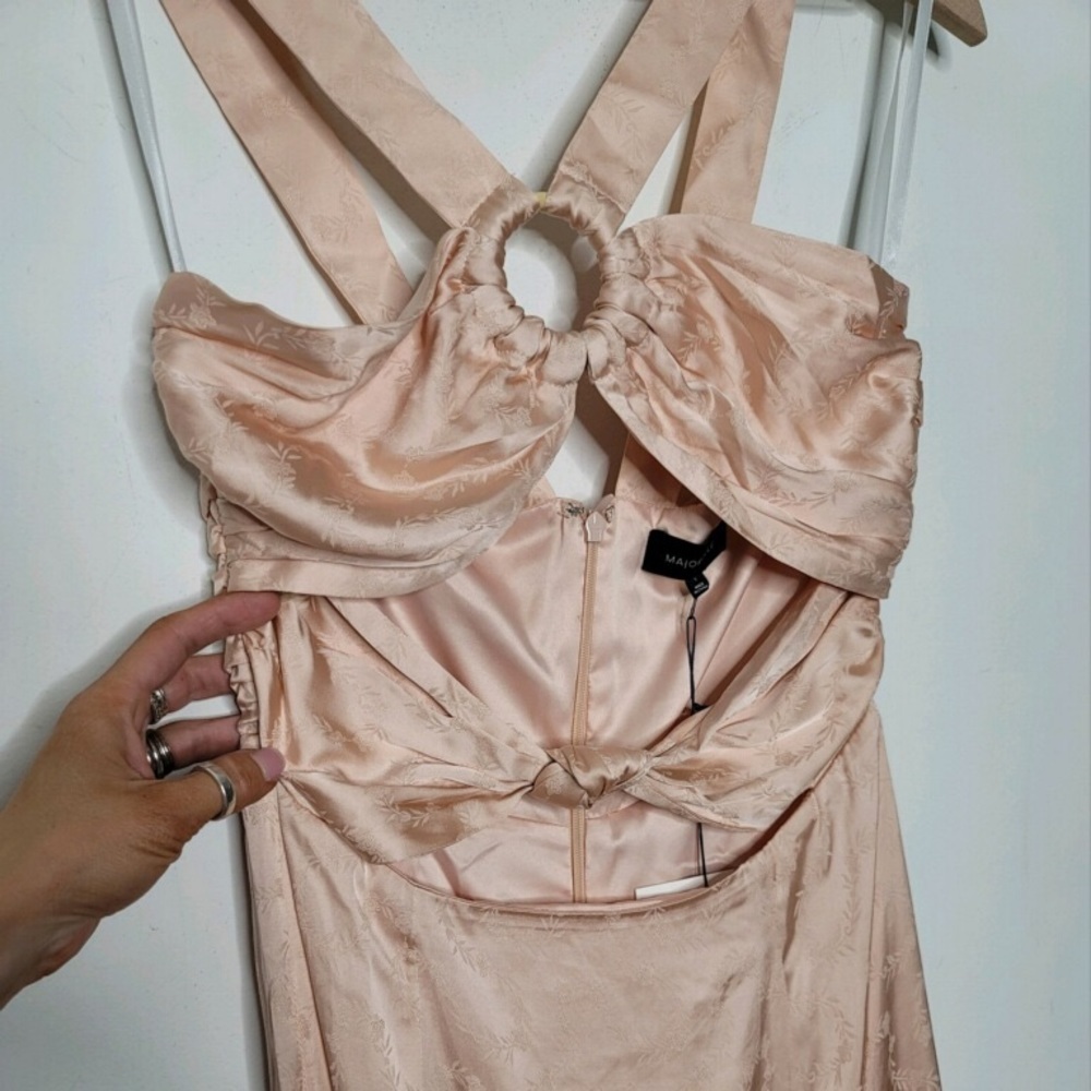 Majorelle Peach Giannina Gown -NWT Size S - Picture 4 of 6